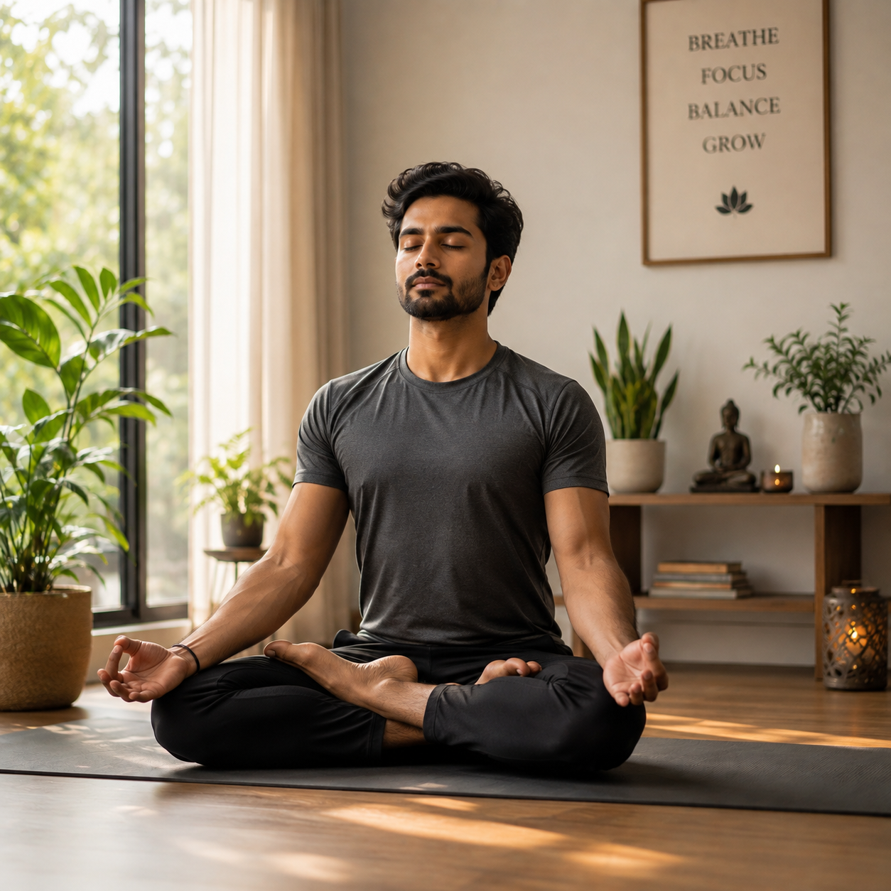 Nikhil, yoga teacher at Yogisnest